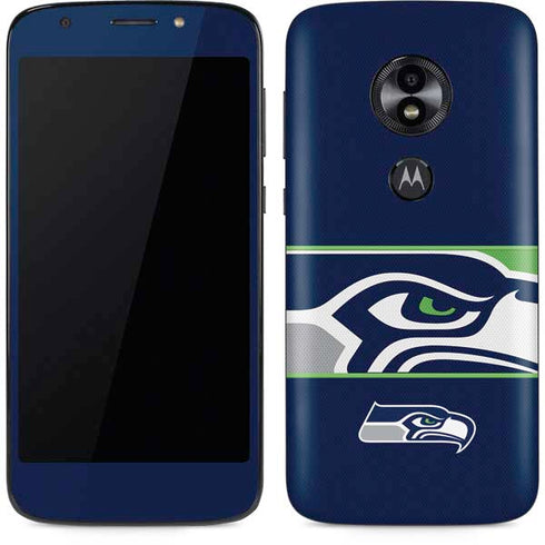 NFL Seattle Seahawks Zone Block Moto E5 Play Skin